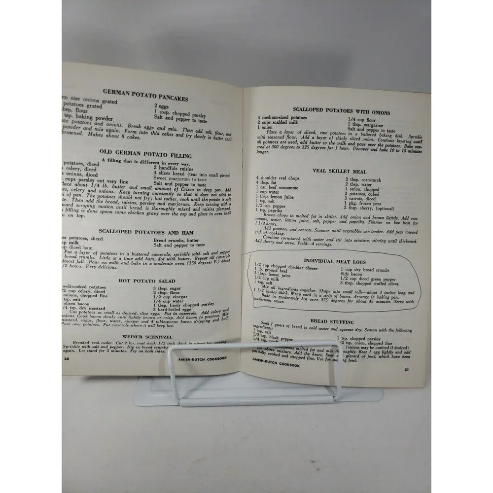 Vintage Amish Dutch Cookbook Ruth Redclay Dutch Cupboard Gettysburg PA 1960s